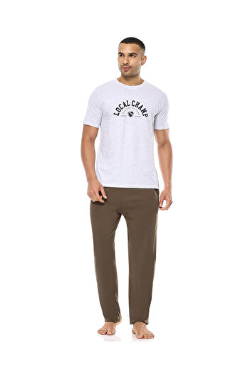 R&B Olive MNW-LOUNGE PANT-S-XXL