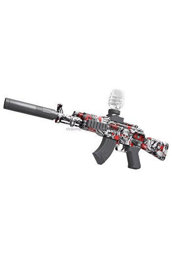 Toybox Electric Gel Ball Blaster Revolver Toys for Outdoor Team Shooting Games, Kids Toys Revolver