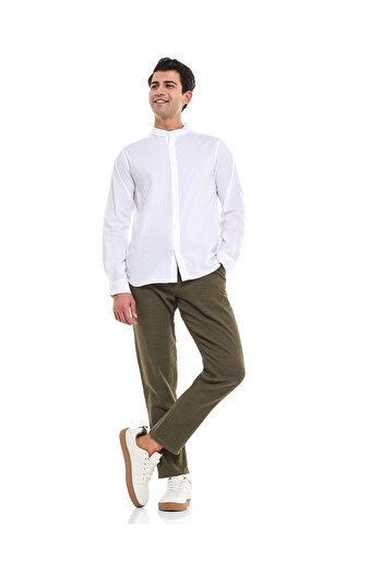 R&B Olive MCF-WOVEN PANT-S-XXL