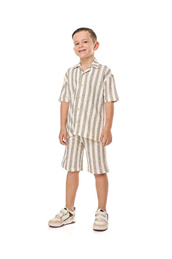 R&B BOYS TOP & BOTTOM SET 2-8Y
