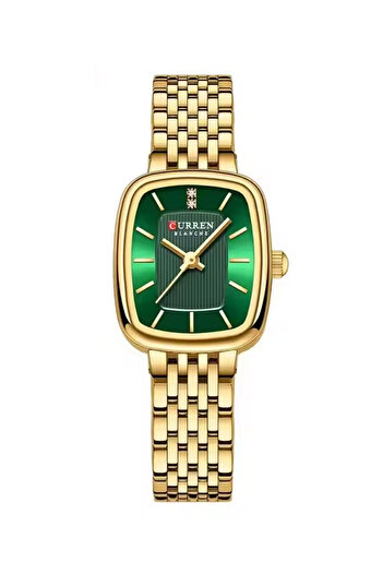 Curren 9093 Women's Wrist Watch with Steel Clip Band
