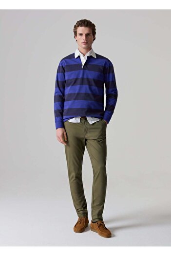 Ovs Slim-Fit, Stretch Cotton Chinos