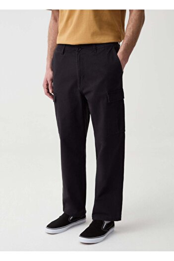 Ovs Cargo Trousers In Stretch Cotton