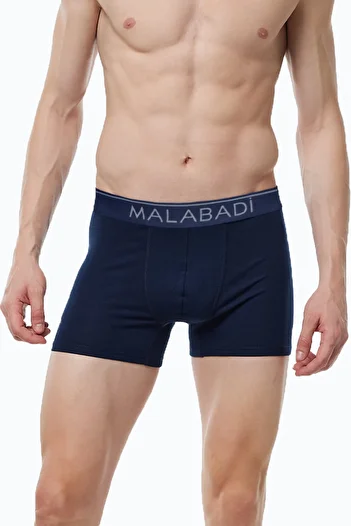 Malabadi Men's Navy Blue Premium Collection Modal Boxer 252