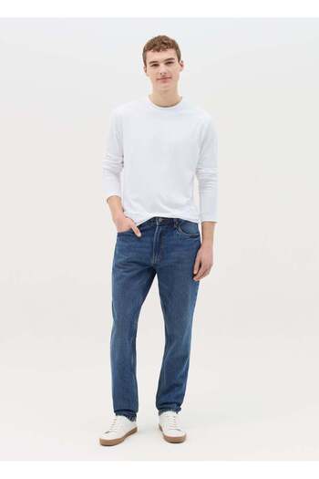 Ovs Long-Sleeved T-Shirt In Stretch Cotton