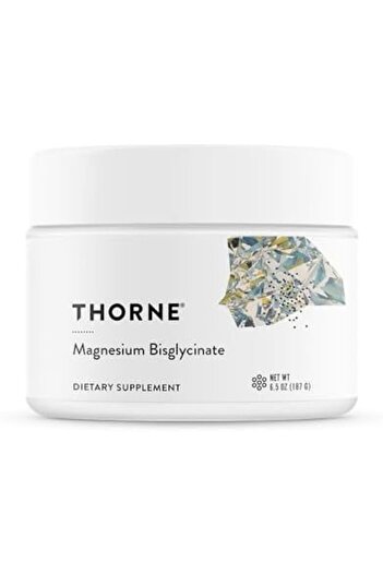 Thorne Magnesium Bisglycinate - Powdered Magnesium Formula - Support Restful Sleep, Muscle Relaxatio