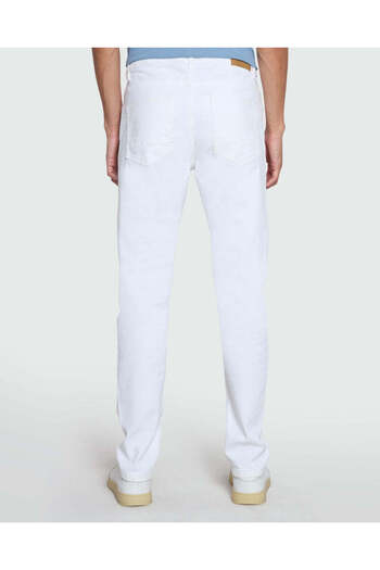 Ovs Men'S White Straight-Fit Jeans