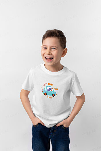 feinas Παιδικό Tshirt - Little Driver