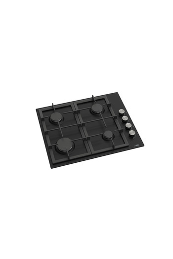 GL GENERAL 4 Burner 60x50cm Gas Built in Cooker, Heavy Duty Stand, Auto Fire, Total Safety