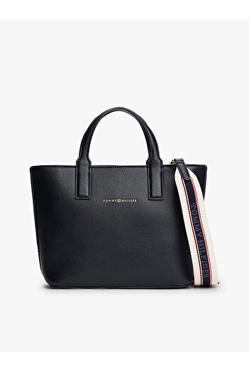 Tommy Hilfiger Kadın Mavi Tote Bag