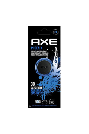 Axe Phoenix Crushed Mint and Rosemary Vent Clip Air Freshener with SOM Clip 20g