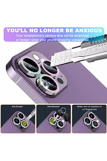 Generic Camera Lens Protector Compatible for iPhone 13 Pro & iPhone 13 Pro Max HD Tempered Glass