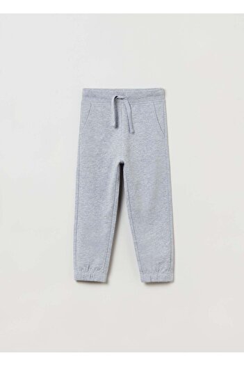 Ovs Kids Boy Cotton Joggers With Drawstring