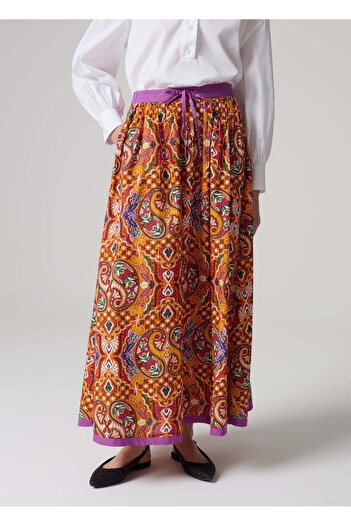 Ovs Long Dress With Paisley Print
