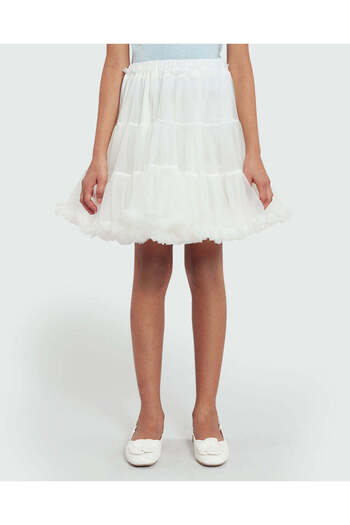 Ovs Snow White Tulle Skirt For Girls By