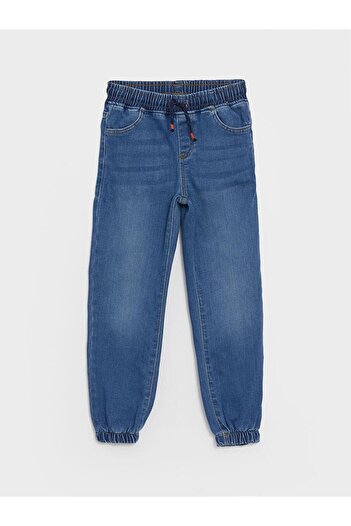 LC Waikiki Boys' Jogger Jean Trousers with Elastic Waist (W3)