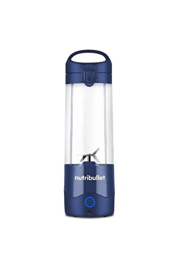 Nutribullet Blender portabil ® OC003NBL, capacitate 475 ml, 15 utilizări per încărcare, USB-C, albastru