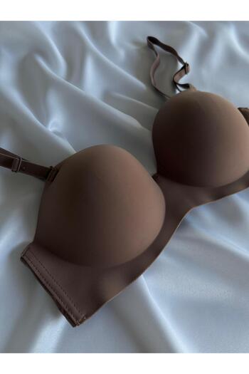 ENDAMIM Strapless Laser Cut Seamless Extra Padding Adjustable - 513