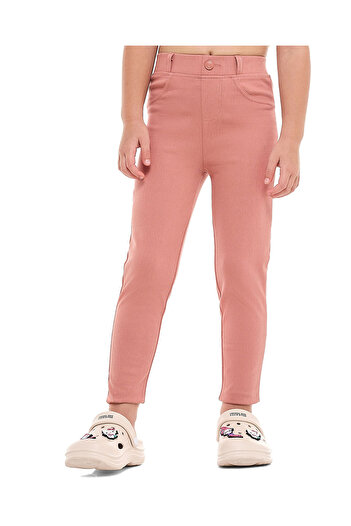 R&B Pink GIRLS KNIT BOTTOM 2-8Y