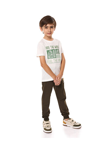R&B Green BOYS KNIT BOTTOM 2-8Y