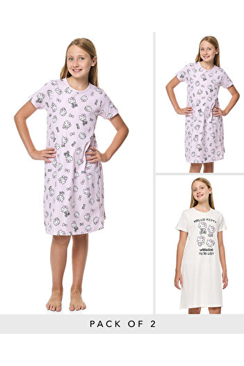 R&B Multi GIRLS SLEEP WEAR 8-16Y