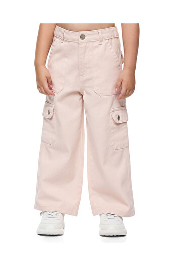 R&B Pink GIRLS WOVEN PANT 2-8Y