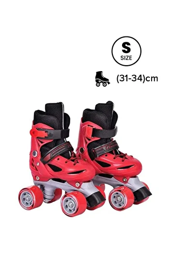 Asquare Kids Unisex Four Wheel Roller Skating Shoes S (31-34)cm