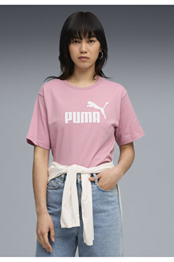 Puma Γυναικείο μπλουζάκι Essentials No. 1 με λογότυπο Relaxed