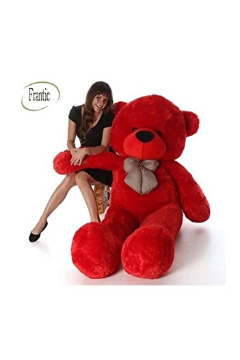 rexa Plush Teddy Bear With Ribbon Bow