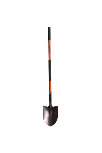 Black&Decker Classic Round Point Shovel Brown/Black/Grey