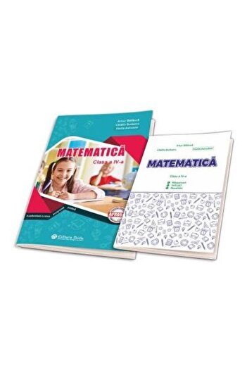 Editura Taida Matematica clasa a IV-a + Brosura. Raspunsuri. Ind