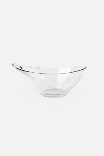 Maser Glass Bowl, Transparent