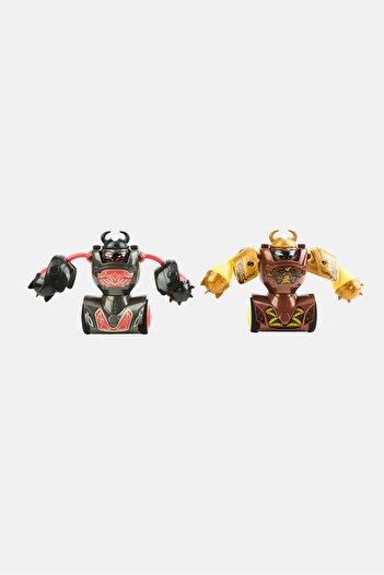 YCOO Robo Kombat Mega Twin Pack Robots With Switchable Fist, Multicolor