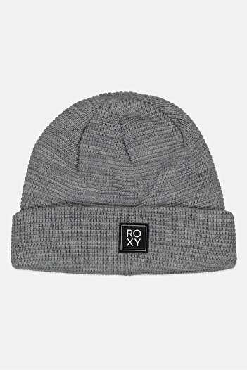 Roxy Women Brand Logo Beanie, Grey