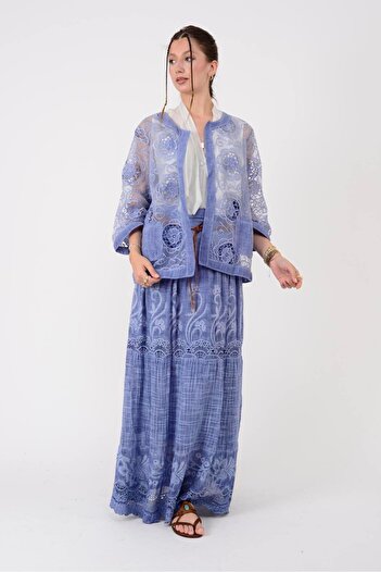 Park Moda SN722 FUSTA DETALIE BUMBAC