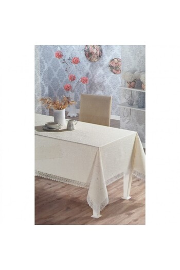 Lenjerii Deosebite Jackline tablecloth, rectangular 160x320cm cream