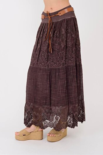 Park Moda SN722 FUSTA DETALIE BUMBAC