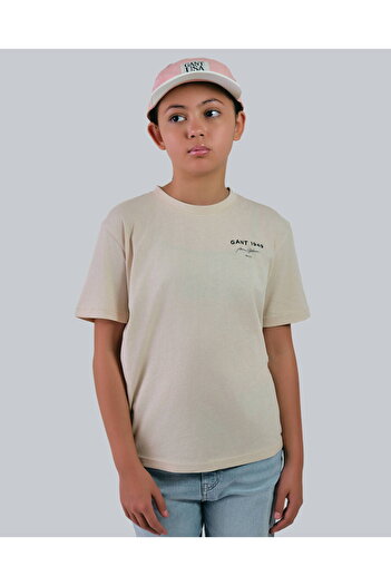 Gant Teens Script Graphic T-Shirt