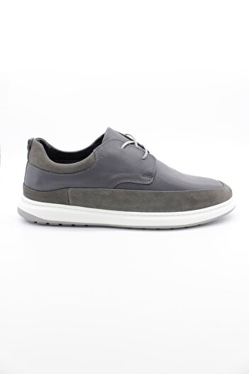 İmza 100% Leather Laced Casual Shoes 1033250117