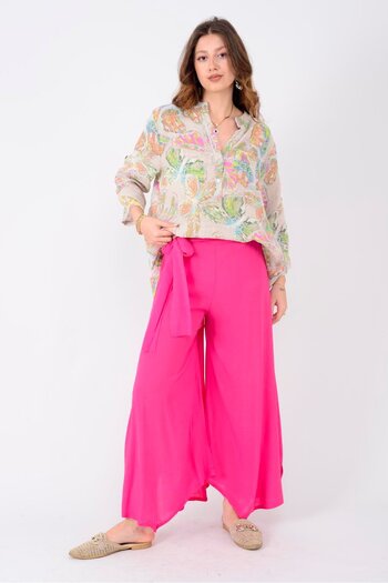 Park Moda An10724 Belt Detail Pants