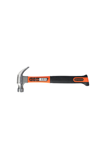 Tactix Impact-Resistant Claw Hammer with Non-Slip Fiberglass Handle