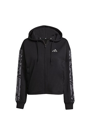 adidas Women's sweatshirt W AOP FT FZ - JM1862