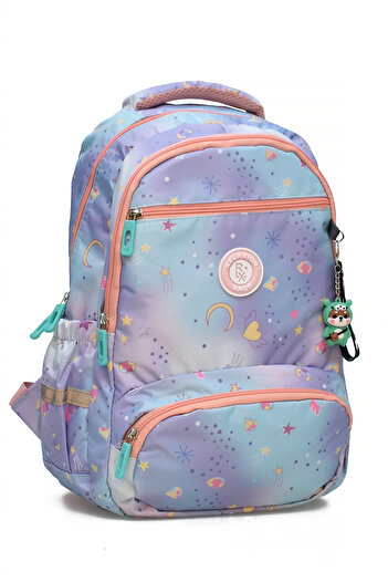 ELATAE Children's 3-Piece School Set Primary School Bag & Thermal Lunch Box & Pen Holder 1385