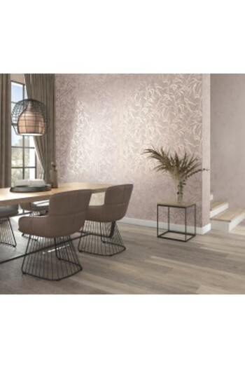 Marburg Wallpaper with leaf pattern and fine gloss City Glow 34285