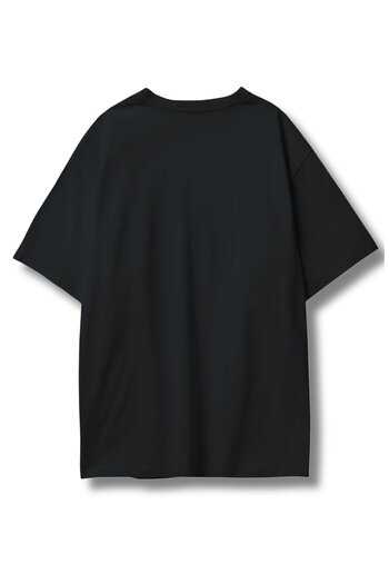 Fuddy Moda Unisex Casperr Written T-Shirt, Oversize Cute Ghost Casperr Printed Crew Neck T-Shirt