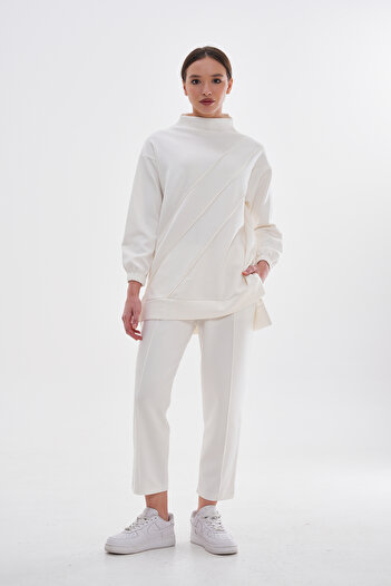 Marvella By Rasha Cotton Training Suit with High Neck