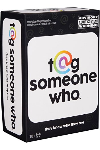 STOREMAX Polysight Games, Tag Someone Who, Adult Card Game, 3-8 Players, 18+ Age Trendzap 467437