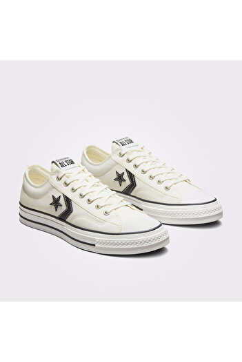 Converse Star Player 76 Premium Canvas Unisex White Sneaker