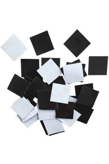 OEM Magnetic adhesive sheet, 2 cm x 2 cm, thickness 0.5mm, 10 pcs/set, MyStyle®