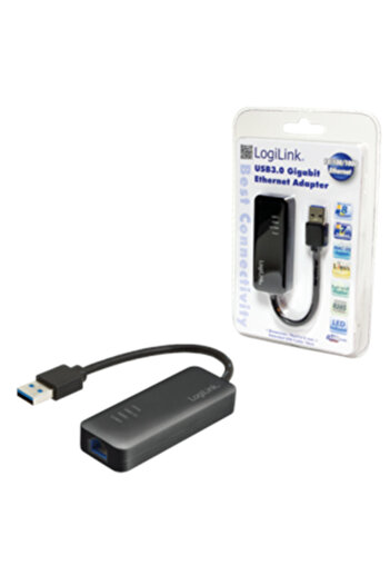 LogiLink | Adaptor USB 3.0 la Gigabit | Adaptor de rețea | Ethernet | Ethernet rapid |